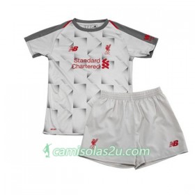 Camisolas de Futebol Liverpool Criança Equipamento 3ª 2018/19 Manga Curta